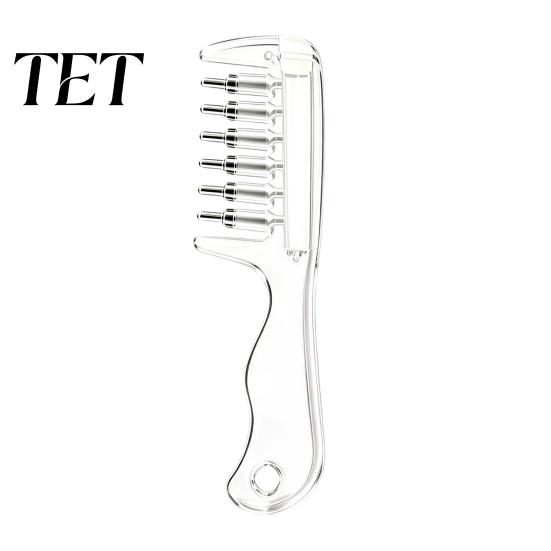 Scalp Oil Applicator Comb Essential Comb, Refillable Hair Care & Minoxidil Growth Applicator, Dispenser Massage with Ergonomic Handle