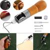 1Set Leather Sewing Stitching Tools DIY Hand Sewing Machine Waxed Thread Leather Craft Edge Stitching Belt Strips Shoemaker Tool