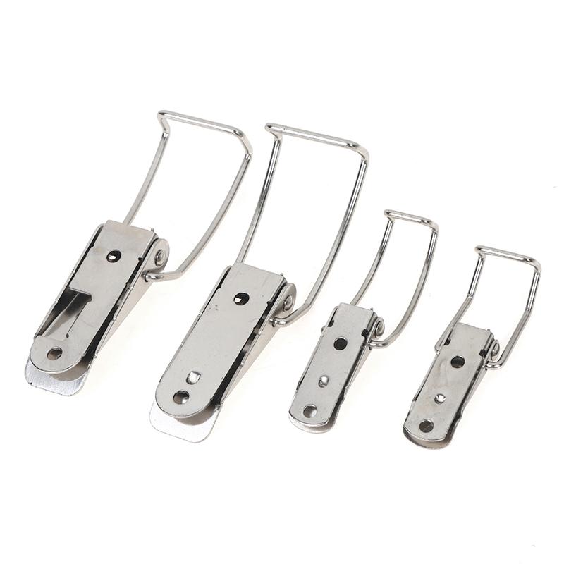 Hasp Latch Lock Metal Box Locking Long Toggle Catch Buckle Loaded Hinge Hardware