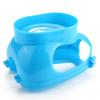 Plastic Pigeon Holder for Injection Feeding Fixed Mount Bird Supply(blue)