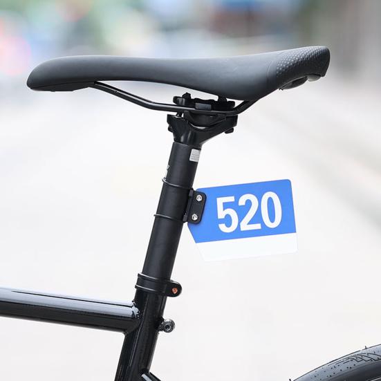 Держатель номерной таблички для велосипеда, для шоссейного, горного велосипеда, крепление на подседельный штырь, V-образное, для круглой трубы, зажим для гоночного номера, аксессуары для велосипеда