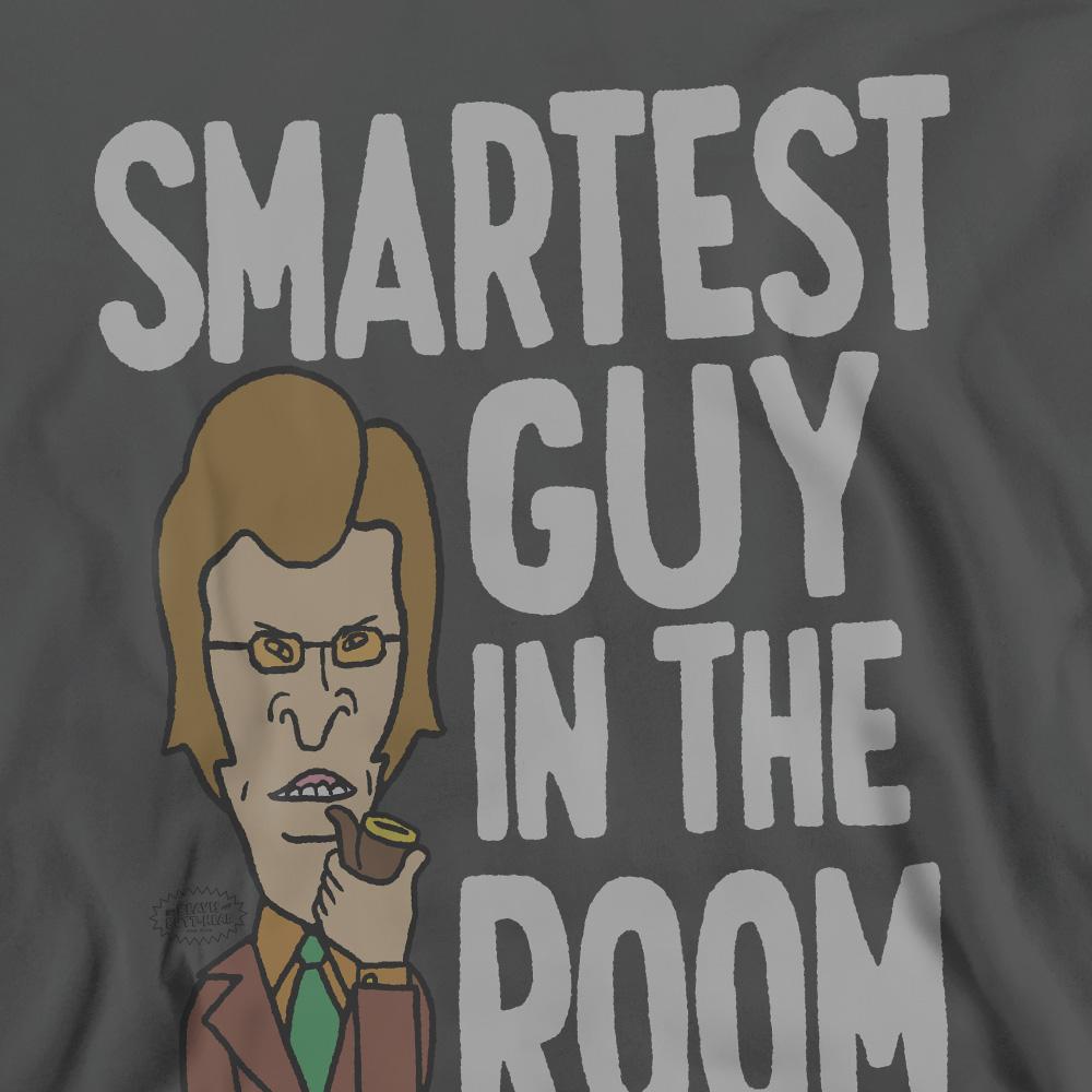 Beavis & Butthead Unisex Adult Smartest Guy In The Room Sweatshirt