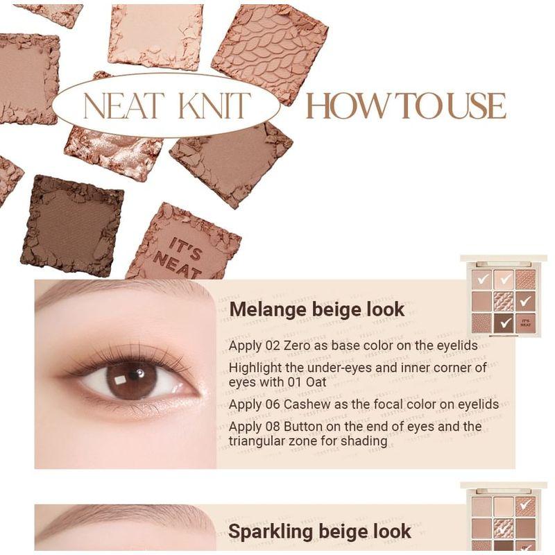 HOLIKA HOLIKA - My Fave Mood Eye Palette It's Neat Collection - 2 Types