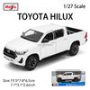 Майсто 1:27 Новых Toyota Hilux Высокодетализированная литая модель автомобиля Точность Коллекция моделей Подарок