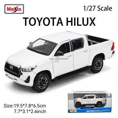 Майсто 1:27 Новых Toyota Hilux Высокодетализированная литая модель автомобиля Точность Коллекция моделей Подарок