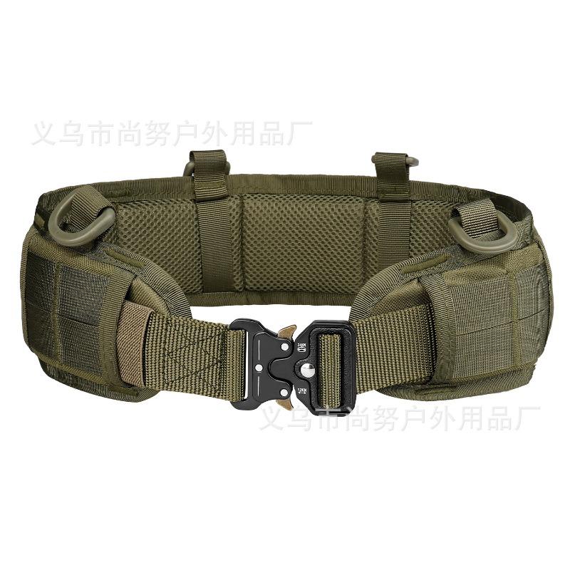 Outdoor Waist Belt Multi-Functional Quick Release Waist Seal Buckle Nylon Waistband