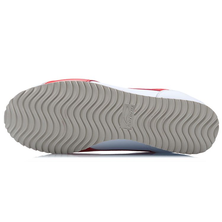 Кроссовки Li Ning 3K для бега, классические, повседневные, унисекс, белые, красные AGCR003-1
