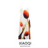 Fashion Style 22024 Autumn New Women's Clothing Printing Color Contrast Sleeveless Sling Long Dress 0085639