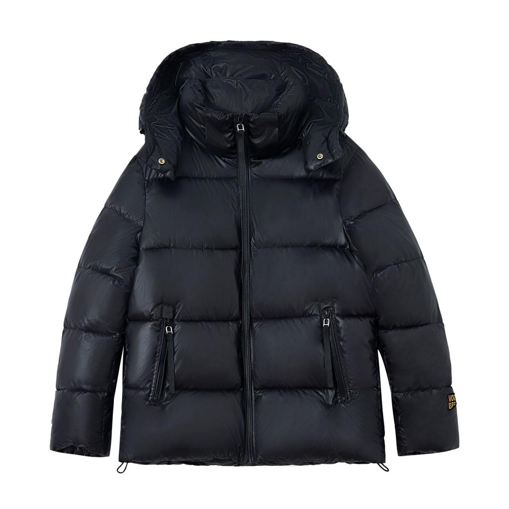 Hooded Jacket for Women Short Large Size Fashionable and Thick Jacket