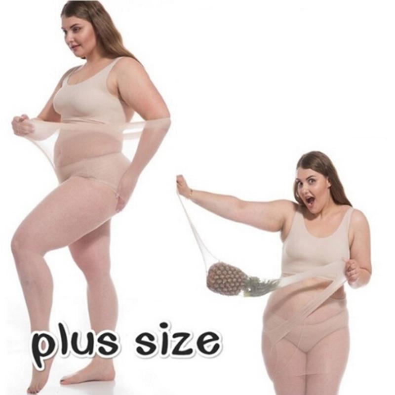 Sexy Plus Size Women See-Through Pregnant Maternity Tights Pantyhose Stockings