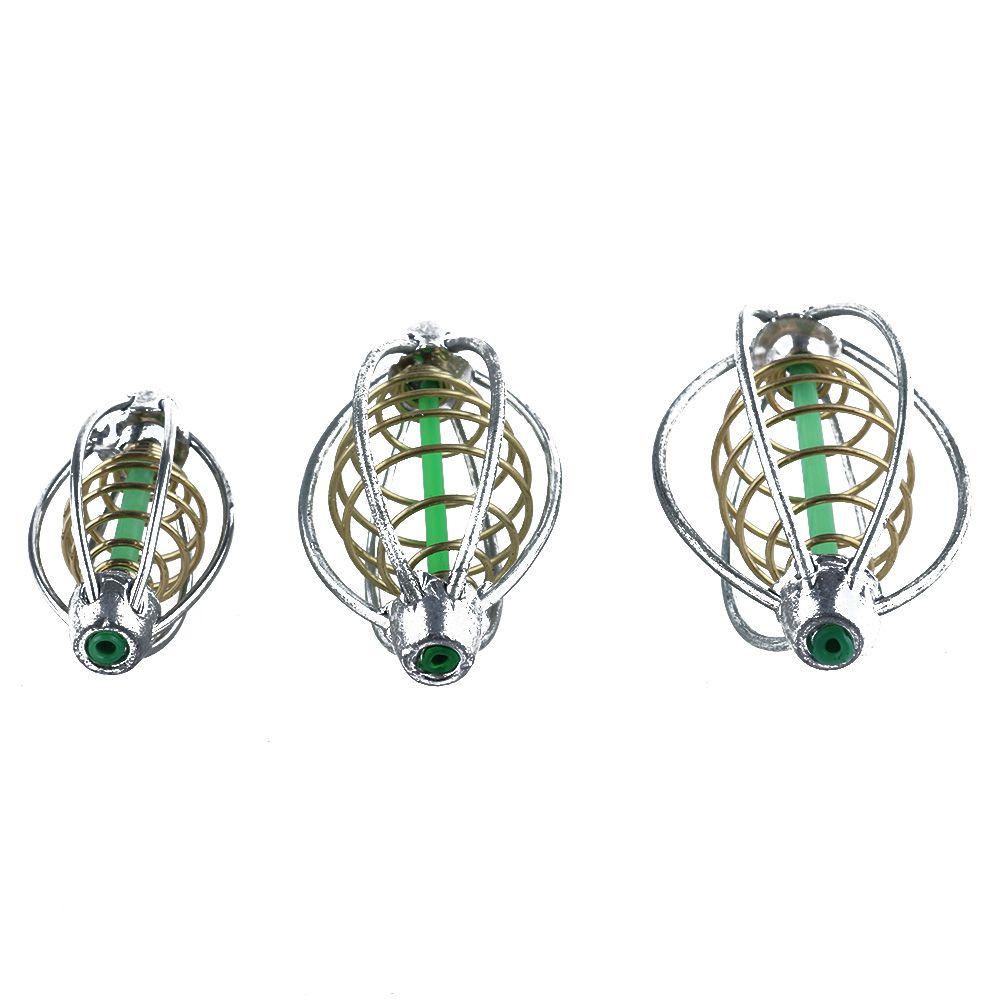 Аксессуары Вертлюг Пружина Свинцовая Корзина для Приманки Корзина для Рыболовства Грузило Клетка Для Приманки Рыболовство Метатель