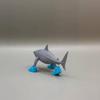 Декор для стола Наденьте обувь Акулы 3D Печатная Коллекционная Фигурка Акулы Игрушка Акула в Кроссовках Статуэтка Акула Мем Фигурки