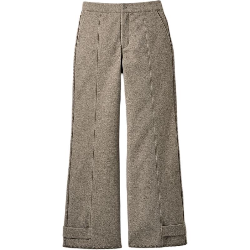 UGG FW25 Button Side Pocket Stitching Long Casual Pants Women Pants 1172214-GRHE