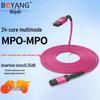 Boyang MPO-MPO OM4 Multimode Fiber Optic Patch Cable