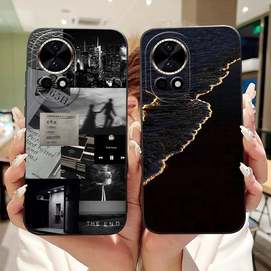 For Huawei nova 12 / Nova 12 Pro 12 Ultra Phone Case NOVA 12s 12 SE Cute Soft Liquid Silicone Shockproof Bumper Cover Soft Funda