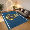 Nautical Emblem Living Room Nonslip Area Rug Soft Carpet For Bedroom Game Playroom Sofa Office Home Decor Doormat Christmas Gift C9261724