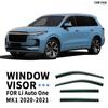Stainless Steel Parts Chrome Window Trim Cover Waterproof Visors Accessories For Lixiang L7 Li Auto One 2020 2024 Window Visor
