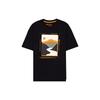 Graphic Earthkeeper Crew Neck Quick-Dry T-Shirt Men Tops Black A2CG8-001