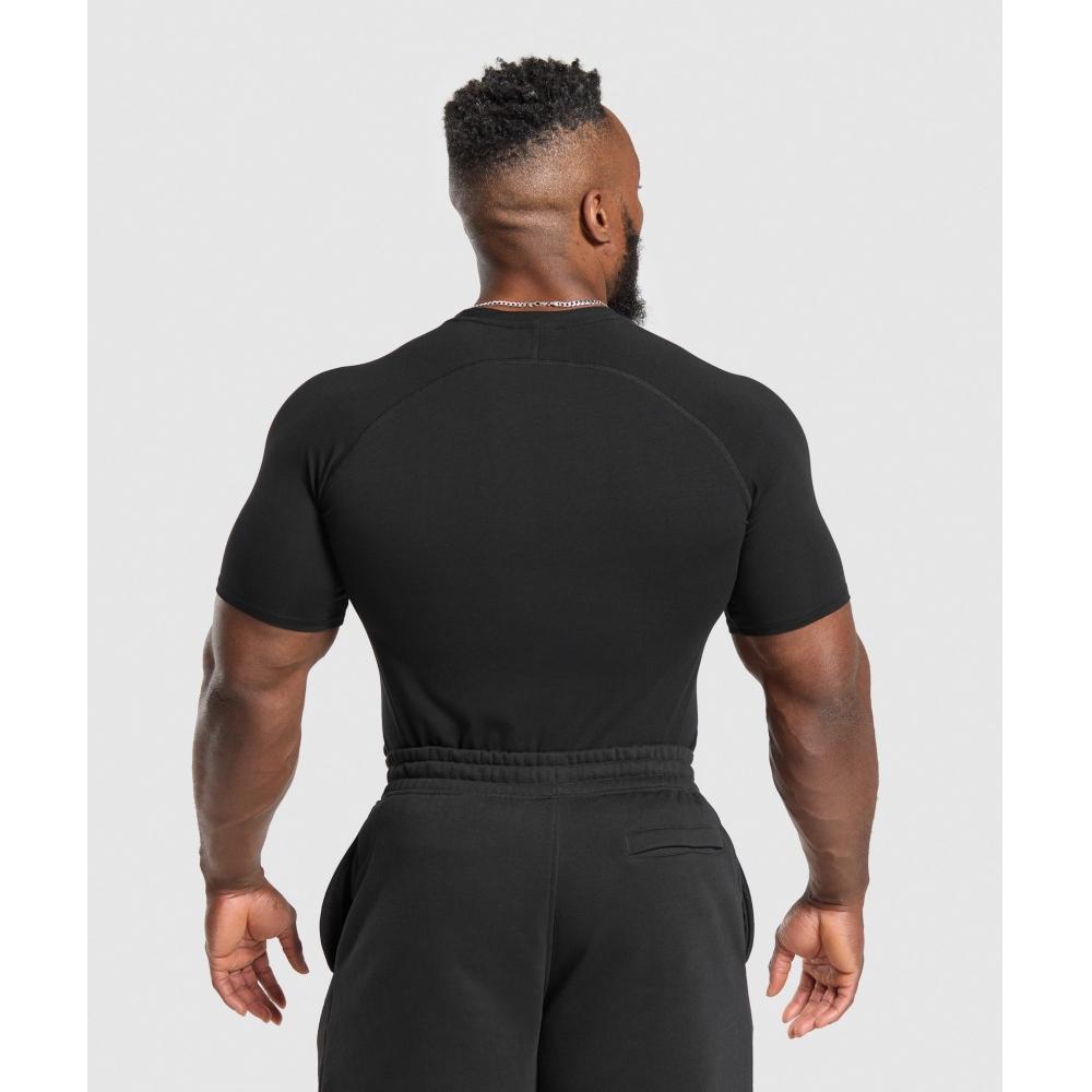 Gymshark Prime T shirT Черный Яркий Красный A2c5v Rbwn