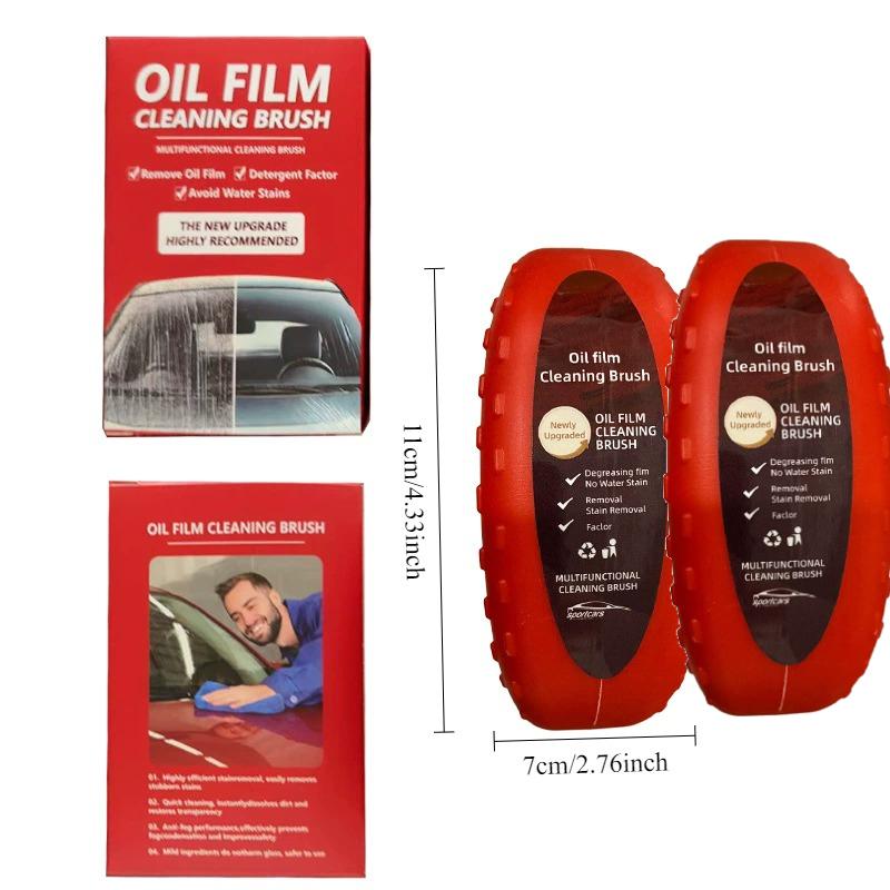 Средство для удаления масляной пленки со стекла автомобиля Автодетейлинг Мощная полировальная паста для стекла Очиститель лобового стекла Чистящая щетка Полироль Автоинструменты