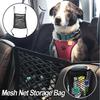 Mesh Net Storage Bag Organizer | Car Seat Back Strong Elastic Holder | Between Seats Chair Pocket | Interior Accessories