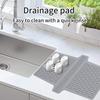 Накладка на раковину Накладка на раковину для кухни Разделительная подкладка Защита для столешницы Шкаф для ванной Комнатный смеситель Слив Сушка
