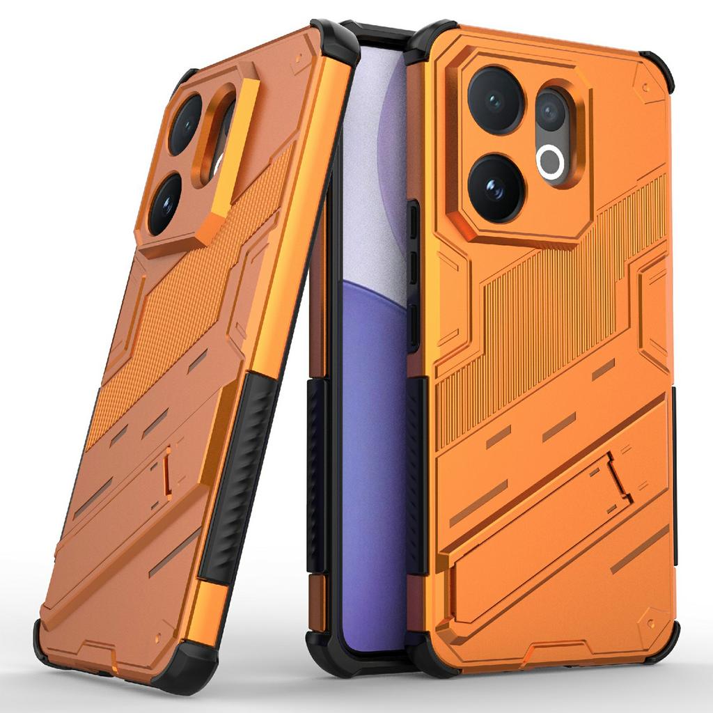 Для vivo V60 5G Чехол PC+TPU Противоударный Чехол для Телефона с Подставкой