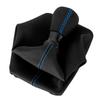 Leather / ABS Car Gear Shift Knob For Peugeot 206 406 Boot Dust Boot Cover Gaiter Collors 5 Speed Accessory