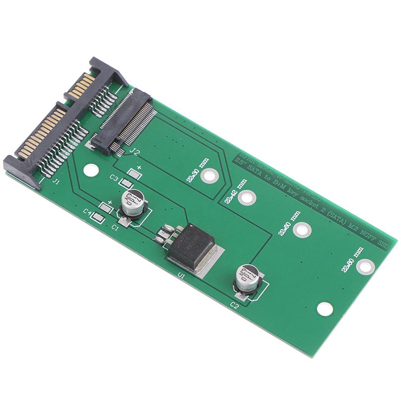 Ngff ( M2 ) Ssd To 2.5 Inch Sata Adapter M.2 Ngff Ssd To Sata3 Convert Card