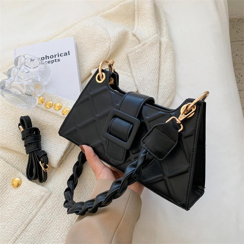 Высококачественная маленькая женская сумка, лето 2024, новая модель, популярный нишевый дизайн в этом году, сумка через плечо под мышкой, универсальная сумка-мессенджер