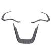 Suetlcoity For Lexus GX 2024-2025 ABS Carbon Fiber Car Steering Wheel Button Frame Cover Interior Car Accessories