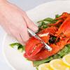 Набор инструментов для морепродуктов Расколовщик ножек краба с 6 шт. вилок из нержавеющей стали и 3 шт. пресс-открывалок для панцирей краба, омара, моллюсков