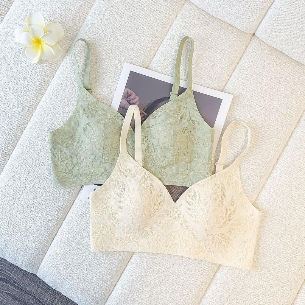 Ультратонкие ушки кролика для большой груди, маленькой груди, дышащее, слегка собирающее нижнее белье, мягкая поддержка, боковая поддержка груди и бюстгальтеры против провисания