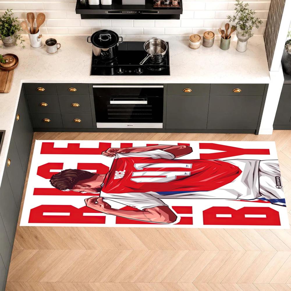 Arsenal Kitchen Carpet Nonslip Floor Mat Ideal For Indoor And Outdoor Entryway Door Mat Laundry Room Bathroom Foot Mat