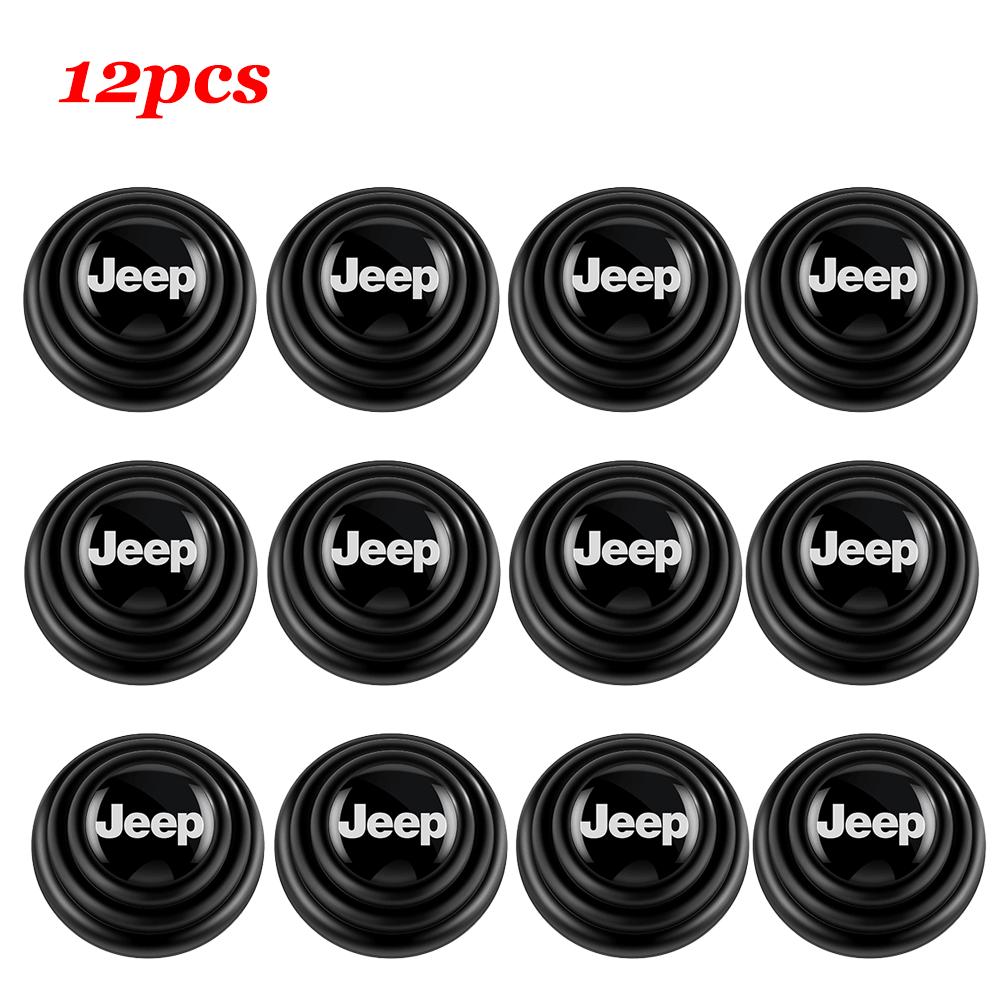 Car Door Shock Absorber gasket Buffer Anti-collision Silicone Sticker For Jeep Renegade Compass Grand Cherokee Wrangler Liberty AJO1