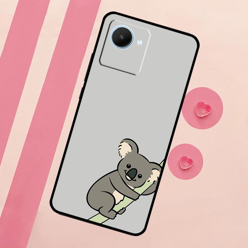 Cute Australia Koala Art Case For Realme 11 Pro Plus 10 9 GT Neo 5 3 3T C11 C15 C25s C21Y C30 C31 C33 C35 C53 C55