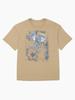 The Animals Three Wolves Howling at The Moon - Mystical Wolf Pack Oversized T-Shirt
