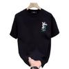 Short Sleeve Cotton Men'S Printed T-Shirt Trend Men'S And Women'S Versatile Crew Neck T-Shirt Men'S
