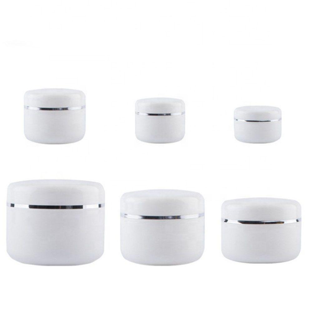 Пустые банки для образцов, косметические контейнеры, чехлы, коробка для крема, лосьона, банка для макияжа, круглая бутылка для мазей