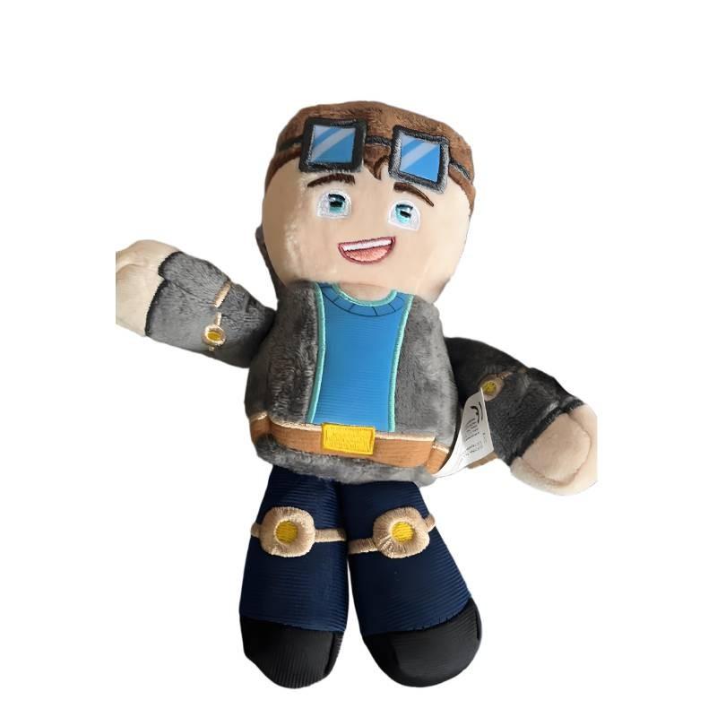 Vibrant Minecraft Tube Heroes Plush Doll Featuring Bold Colors And Durable Fabric