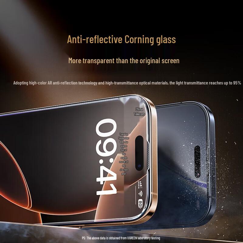 UGREEN iPhone 16 Pro Max Tempered Glass Screen Protector
