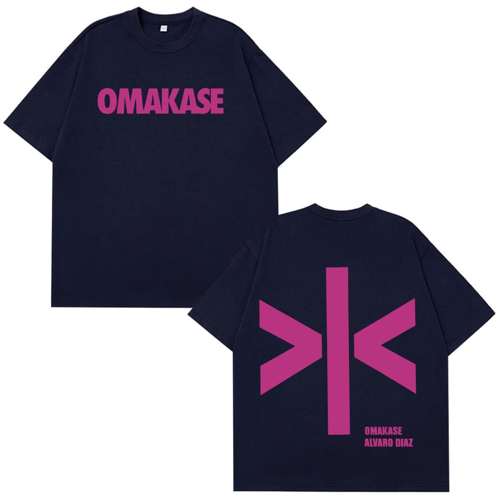 Alvaro Diaz Omakase Album 2026 Tour Merch T Shirt Unisex Unisex Aesthetic Trend Tshirt Shortsleeved Cotton Loose Casual Tshirts