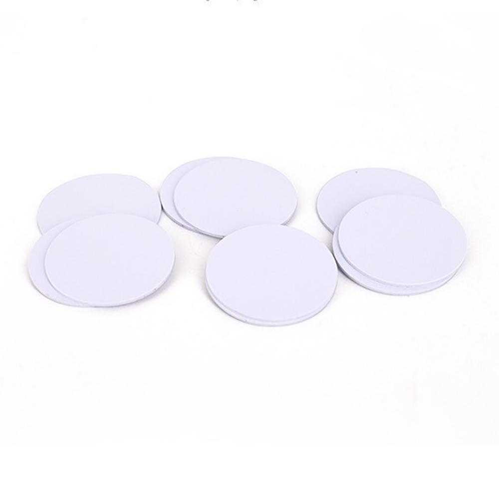 20 шт. круглых NFC-меток NTAG215, пустые карты, водонепроницаемый чип 25 мм