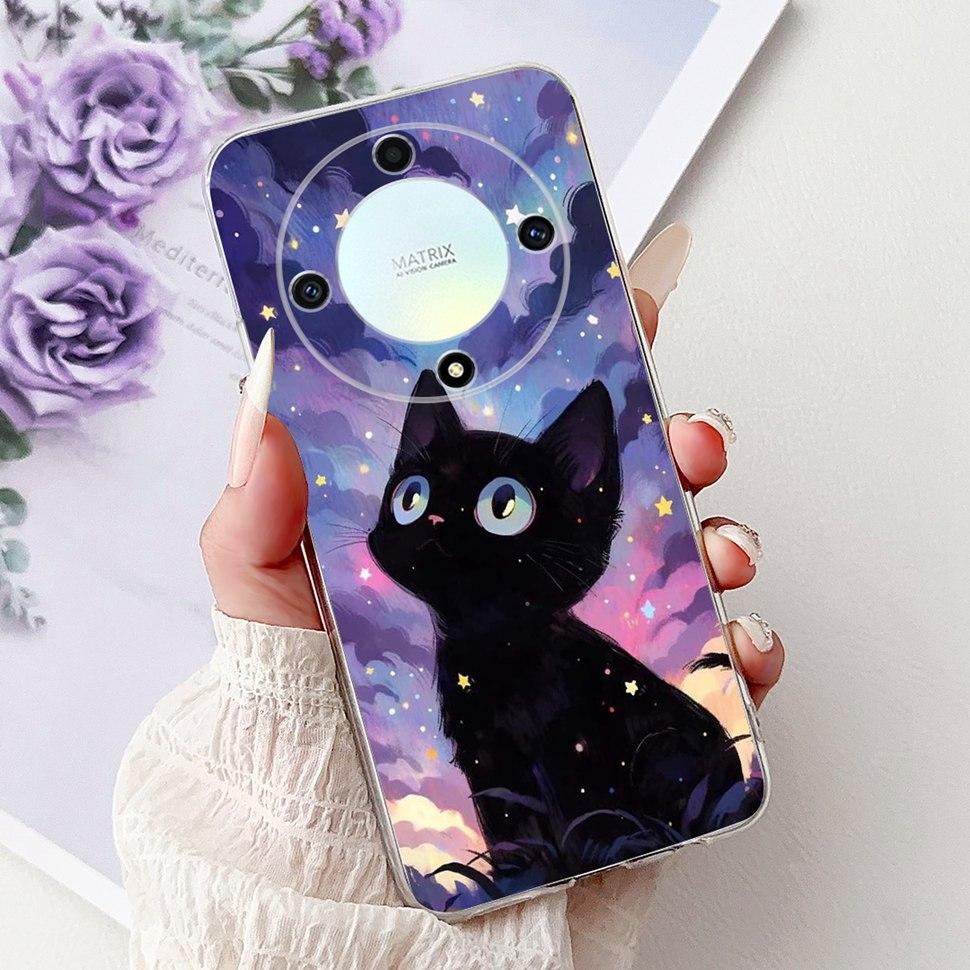 For Honor X9a 5G Case RMO-NX1 Beautiful Butterfly Soft Silicone Phone Cases For Honor X 9a X9a 2022 Back Cover Bumper 6.67"