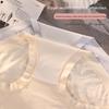 Бесшовные трусы Cloud Cotton 50s с высокой талией для женщин, размер L (200 фунтов), Антибактериальный 7A Хлопковый Кротч