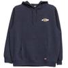 Dickies GENUINE Men's Plus Size Pullover Hoodie with Puffy Jacquard Fleece Sweatshirt, Size 4L, Navy (67)