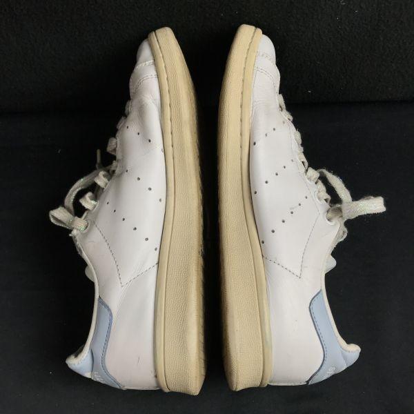 adidas Кеды Stan Smith из кожи с низким вырезом 5.5 23.5 белые мужские(ИСПОЛЬЗОВАЛ)