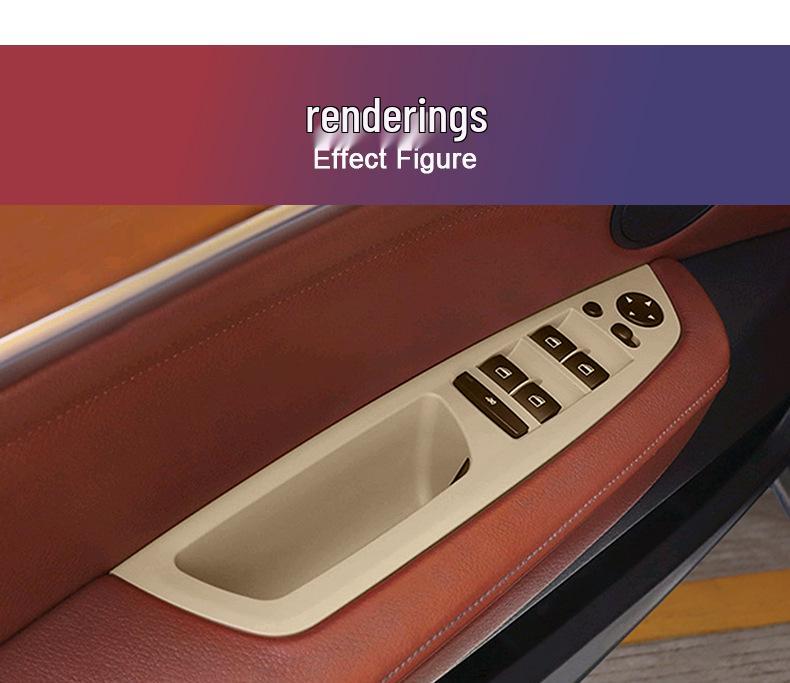 Панель переключателей стеклоподъемников и подлокотник ручки двери салона для BMW E70/E71 X5/X6 (Правый привод)