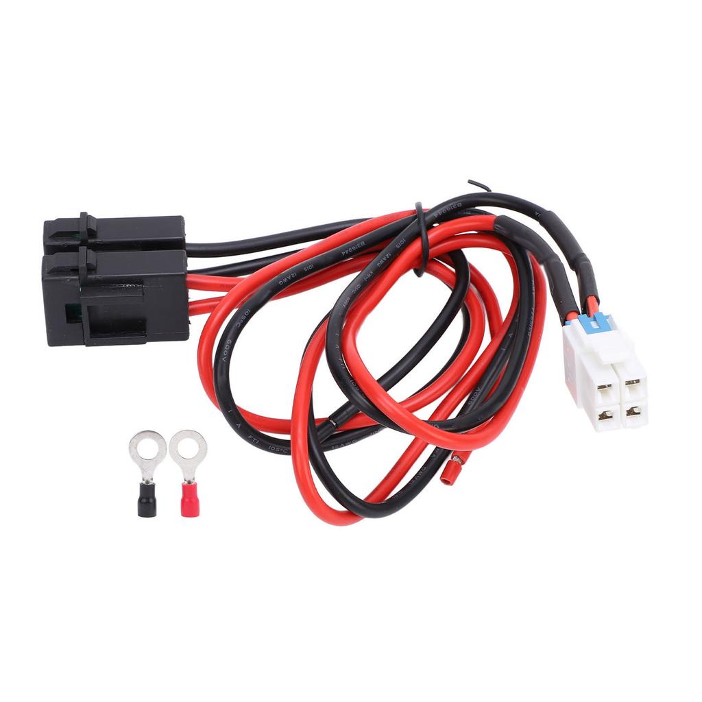 Shortwave Radio Power Cable 12AWG 31.5in Long Stable Performance Power Supply Cable for FT 450D FT 950 FT 891 FT 991