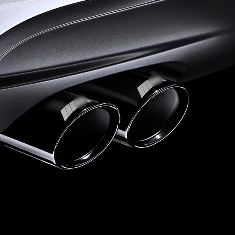 Для BMW 1 2 3 4 5 Серии X1 3GT F20 F22 F30 F32 F34 F36 F10 F48 Стиль Автомобиля Накладка Рамка Декоративная Задней Выхлопной Трубы Автоаксессуары